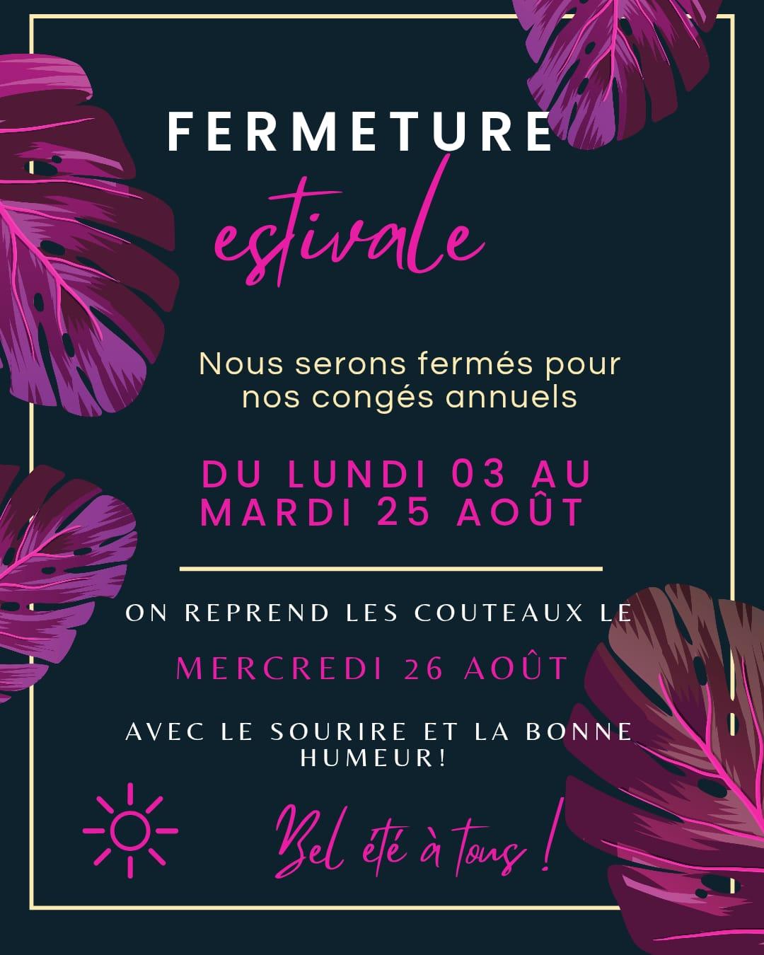 Vacances d'&eacute;t&eacute;