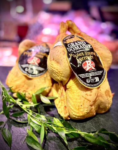 Poulet jaune fermier Label rouge