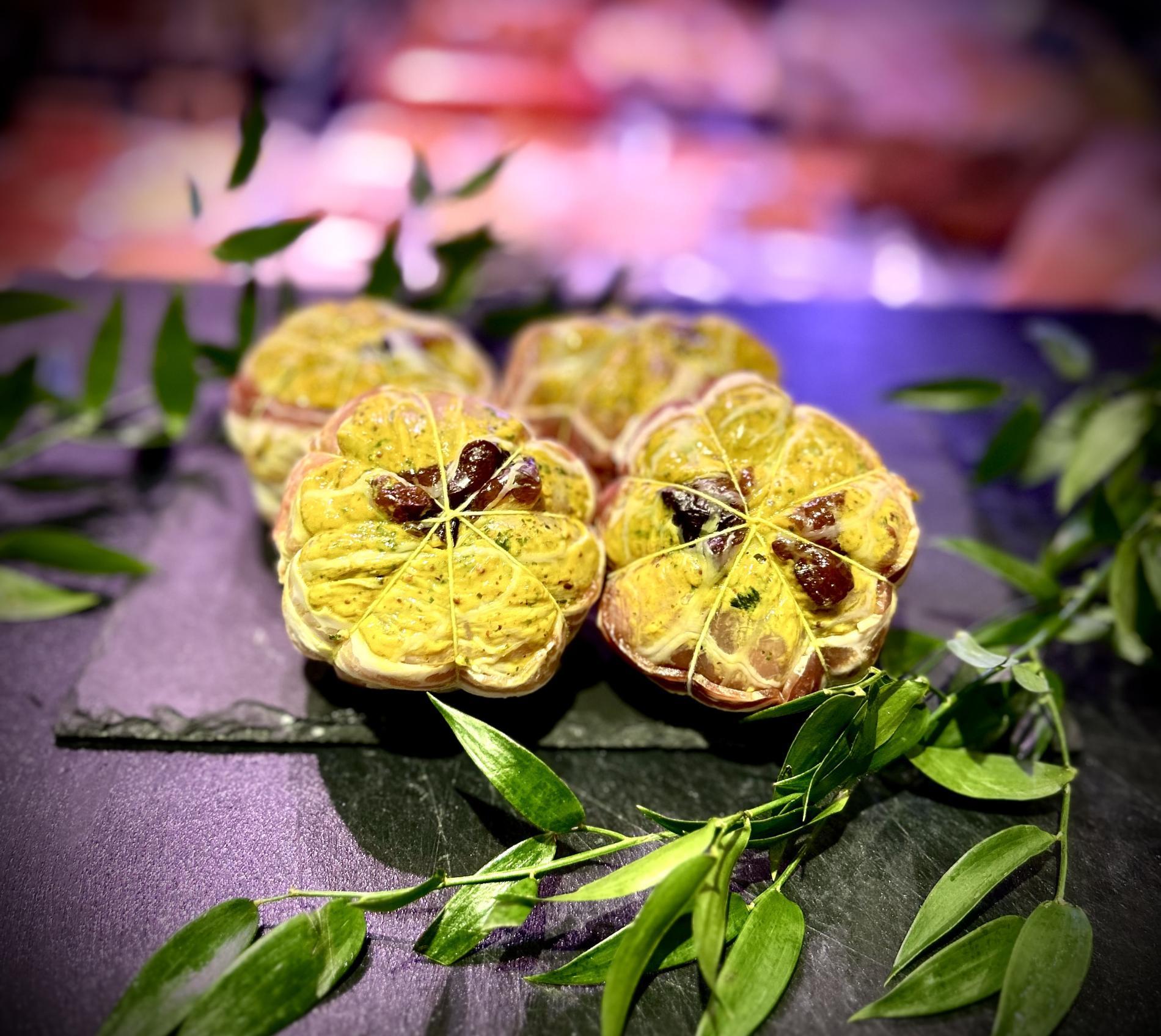 Paupiette de lapin aux pruneaux