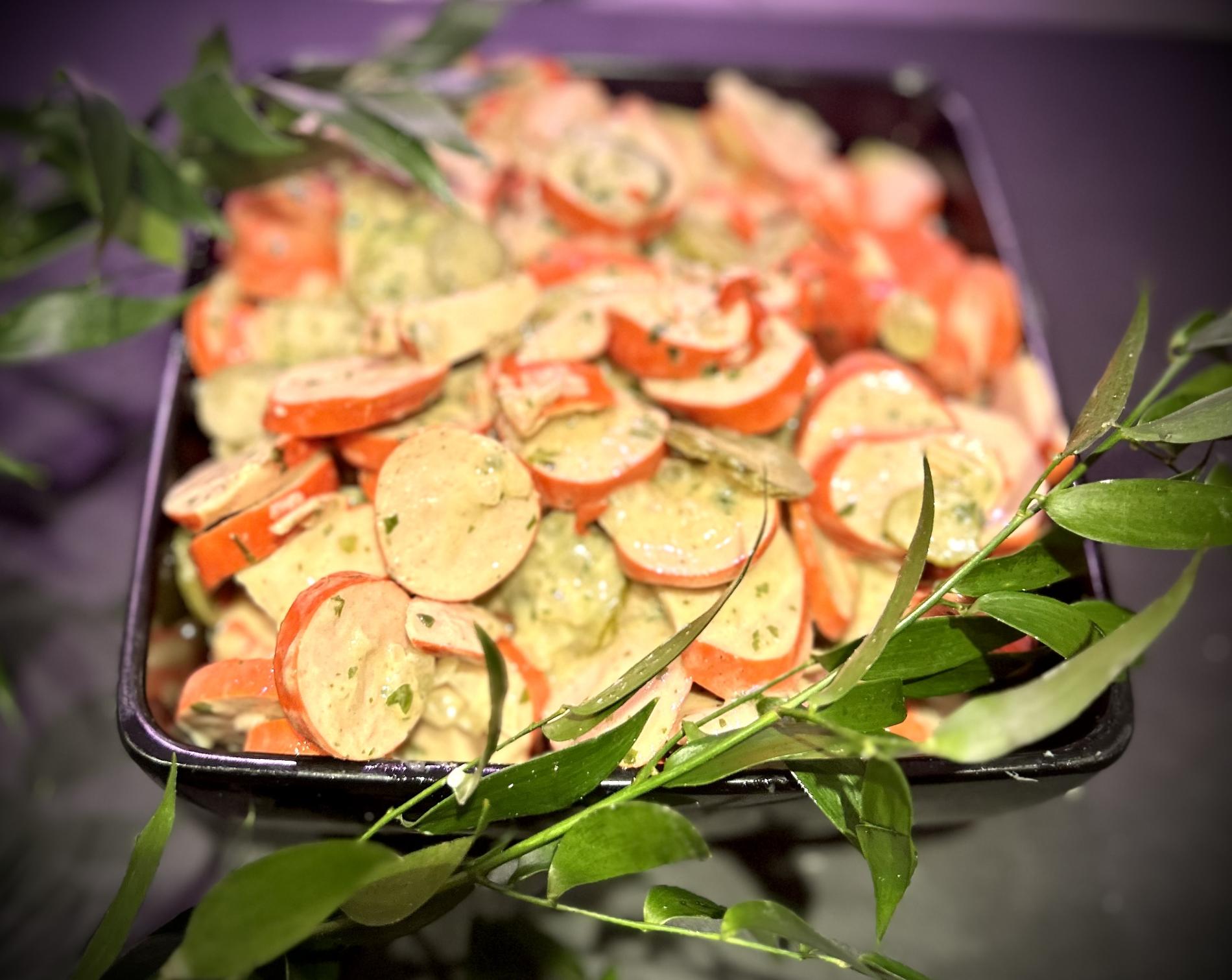 Cervelas à la vinaigrette