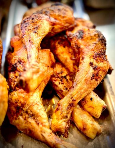 Cuisses de poulet rôti