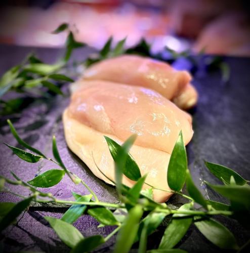 Blanc de poulet jaune