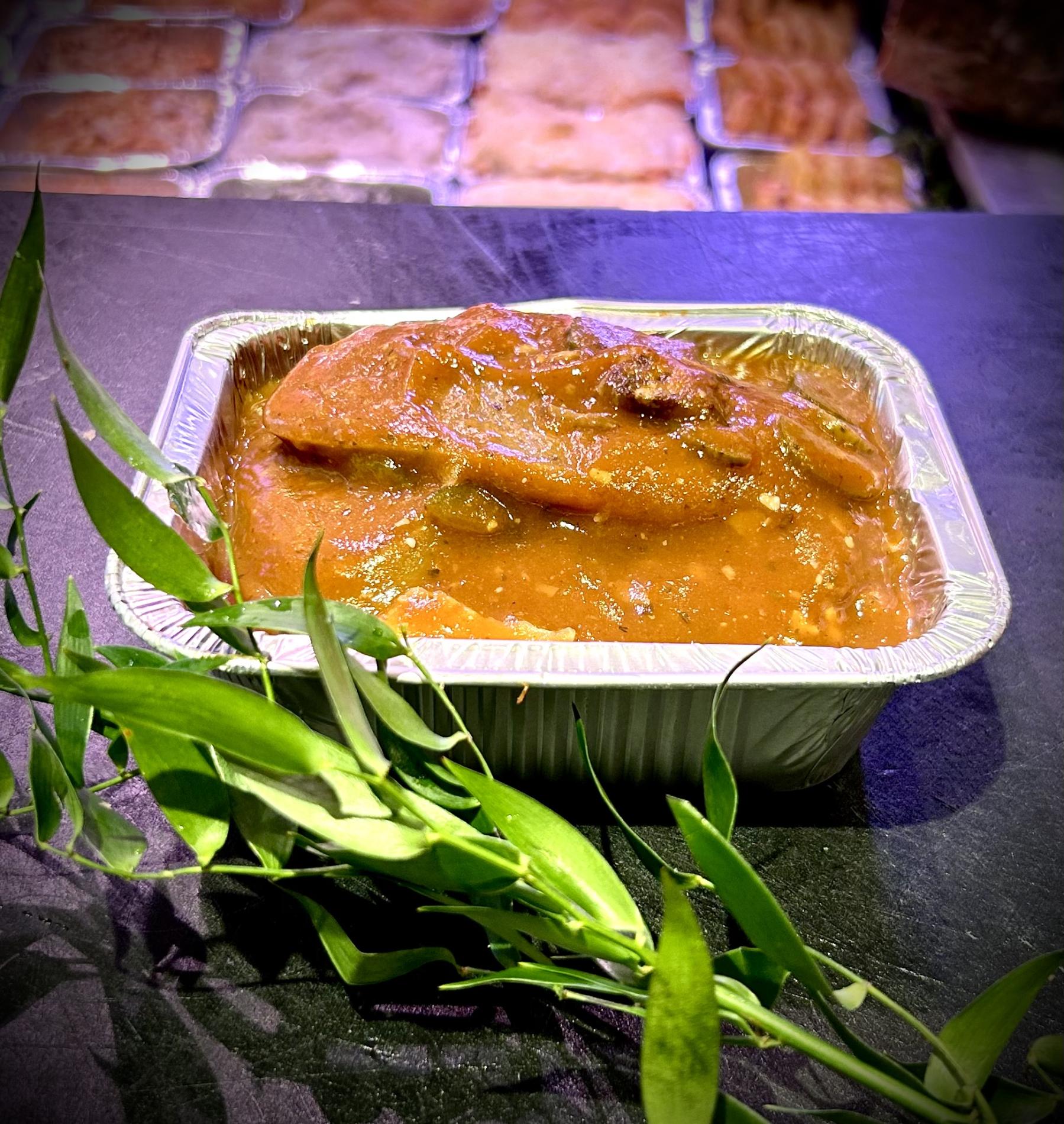 Langue de boeuf sauce piquante