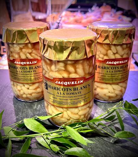 Haricots blancs à la tomate