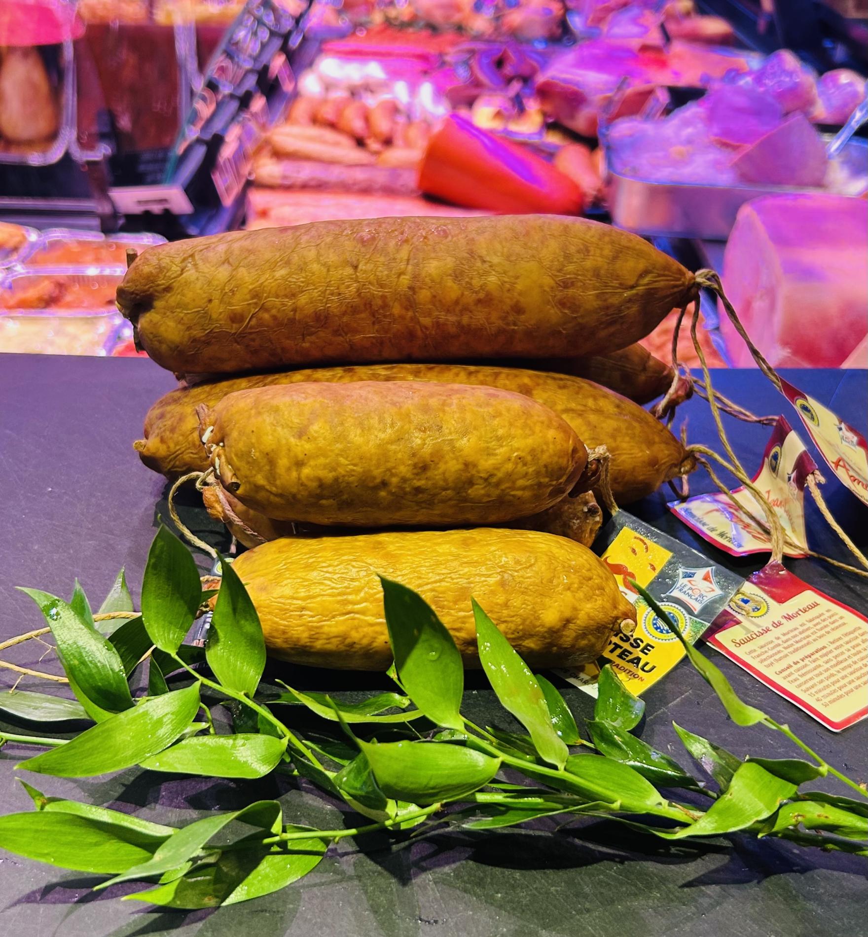 Saucisses de Morteau et mini Morteau