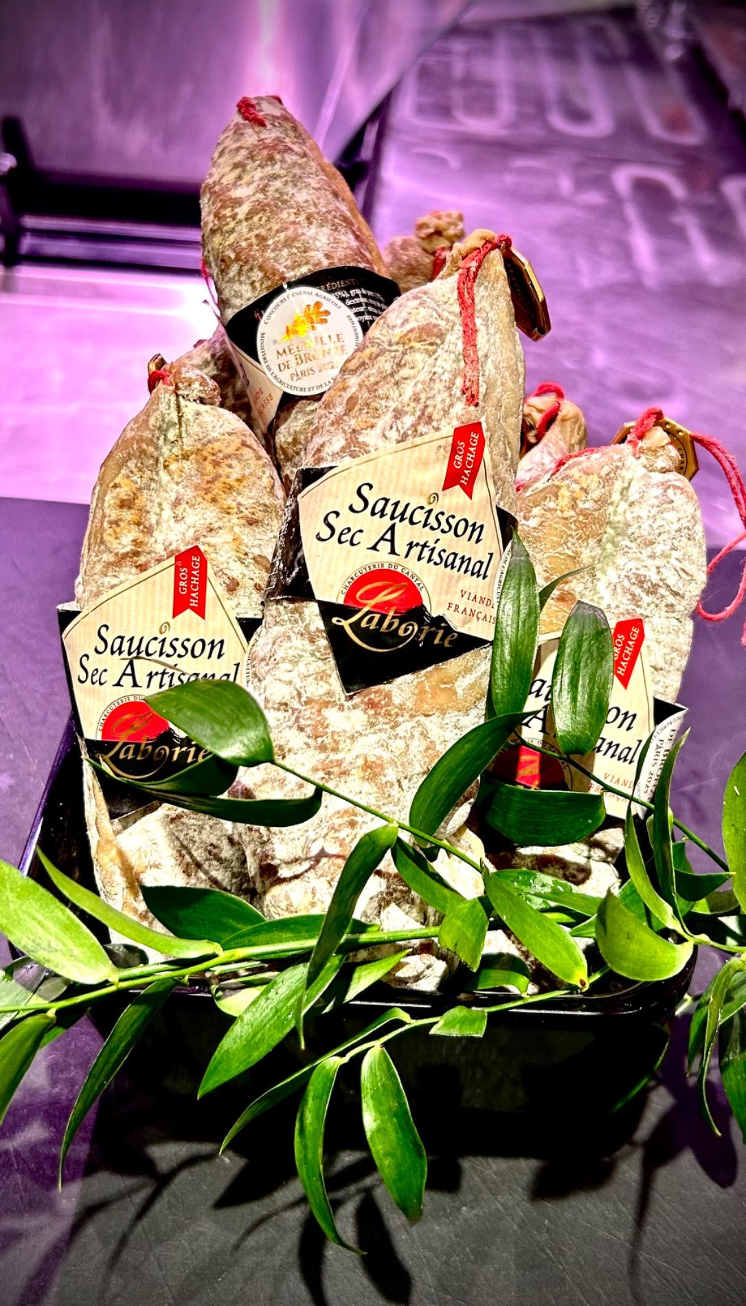 Saucisson sec médaillés